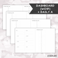 *DATED* A5 Wide Hybrid Planner - Pick Monthly and Weekly Option