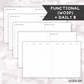 *DATED* Classic Hybrid Planner - Pick Monthly and Weekly Option