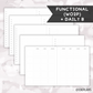 *UNDATED* Classic Hybrid Planner - Pick Monthly and Weekly Option