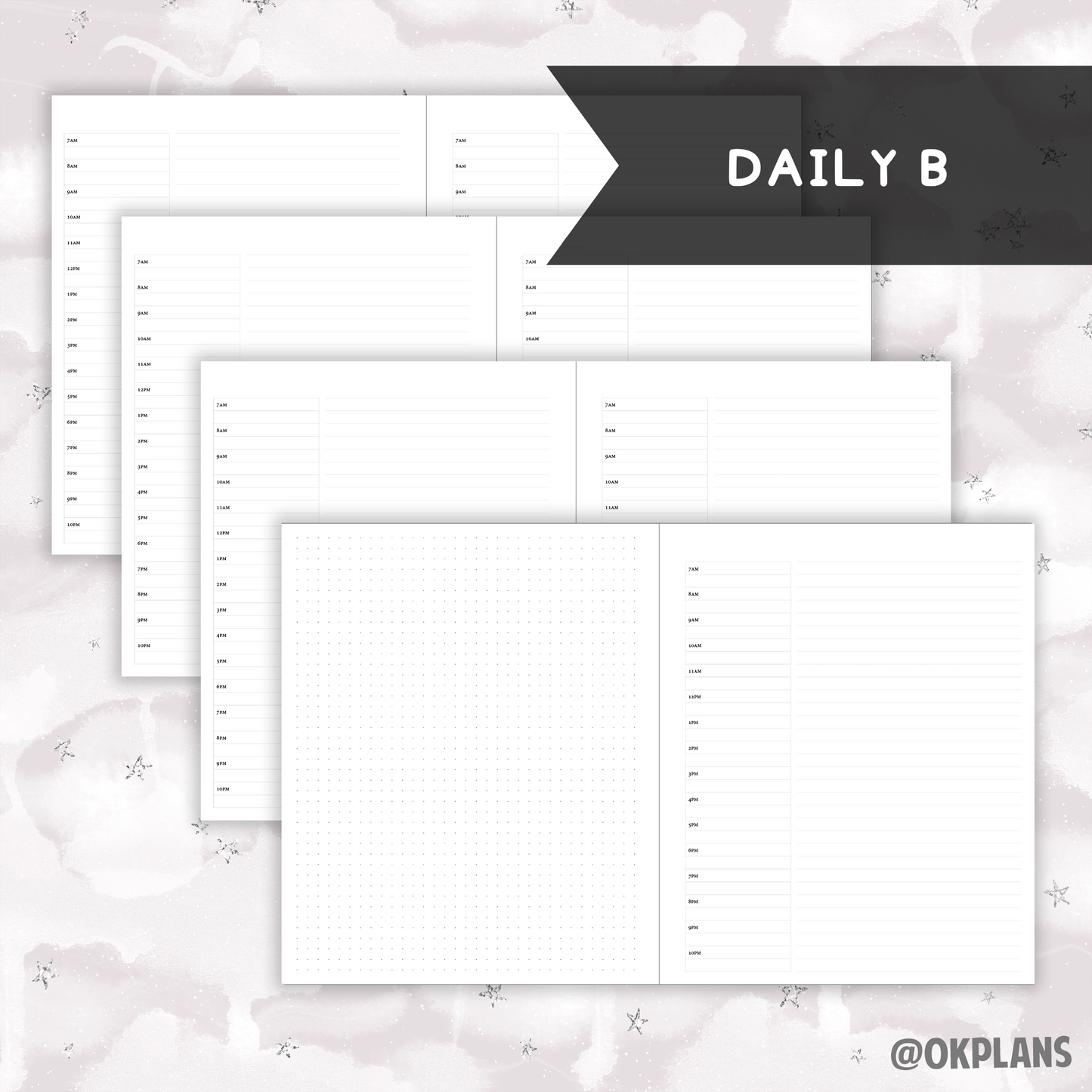 *UNDATED* A5 Wide Hybrid Planner - Pick Monthly and Weekly Option