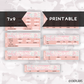 BK-009 // 7x9 // Printable // Budget Kit