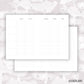 A5 Functional Wo3p Planner // Digital Download // Writing Paper, Study Note Template, Lecture Notes Taking