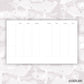 A5Wide Vertical Split Planner // Digital Download // Writing Paper, Study Note Template, Lecture Notes Taking