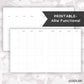 A5Wide Functional Planner // Digital Download // Writing Paper, Study Note Template, Lecture Notes Taking