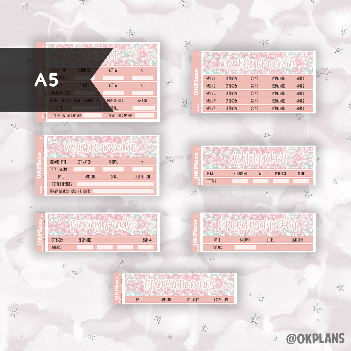 BK-009 // A5 // Budget Kit