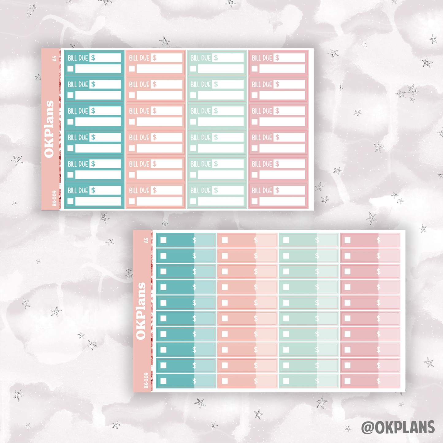 BK-009 // A5 // Printable // Budget Kit