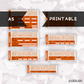 BK-007 // A5 // Printable // Budget Kit