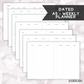 *DATED* A5 Weekly Coiled Planner - Pick Binding and Weekly Option