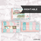 B6 Monthly Kit // Australia // Printable