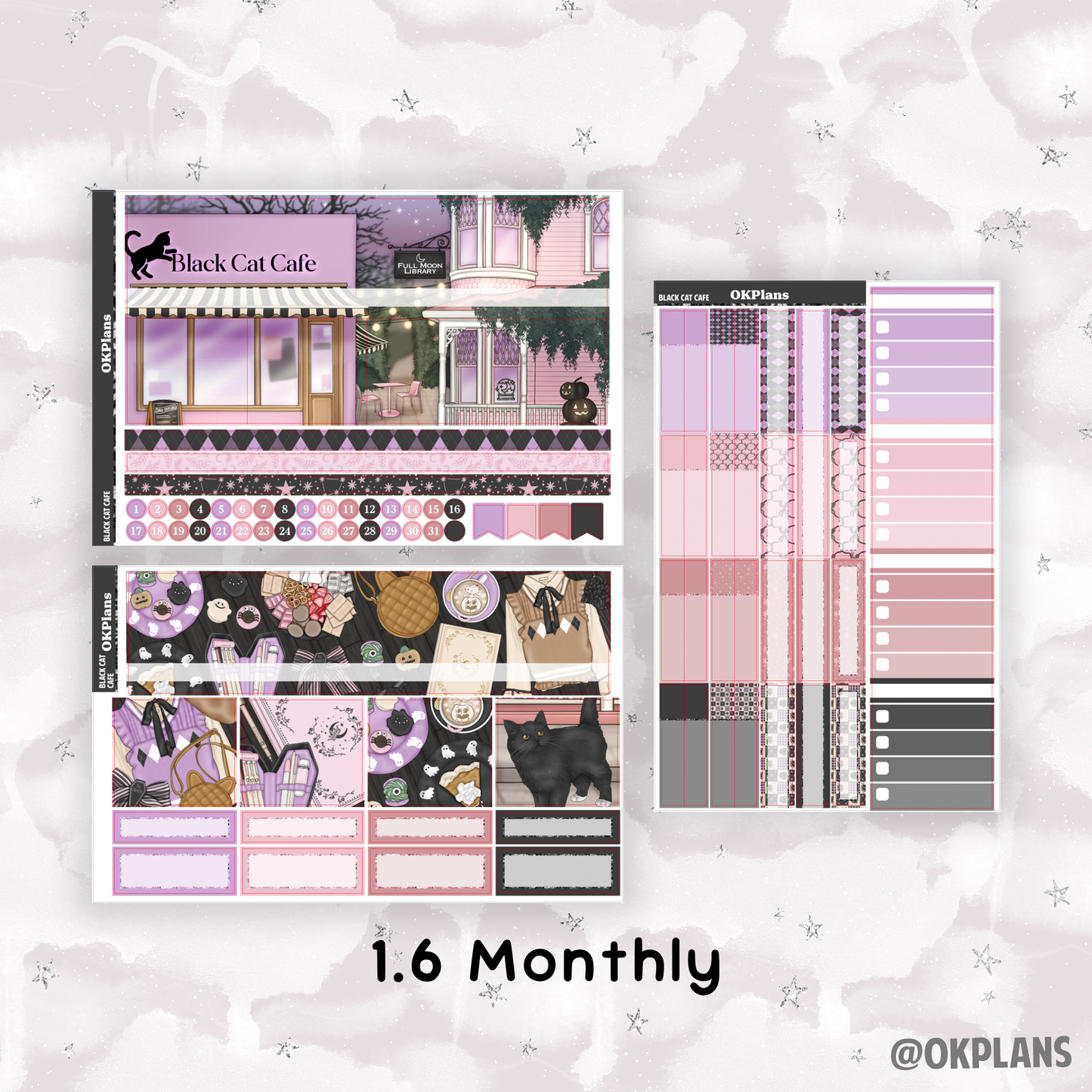 Black Cat Cafe // Monthly Kit