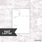 Book Review // Available in Multiple Sizes // Digital Download //  Writing Paper, Study Note Template, Lecture Notes Taking