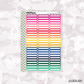 Half Hour Labels // Multicolor Functional