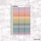 Half Hour Dash Labels // Multicolor Functional