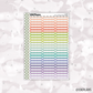 Half Hour Dash Labels // Multicolor Functional