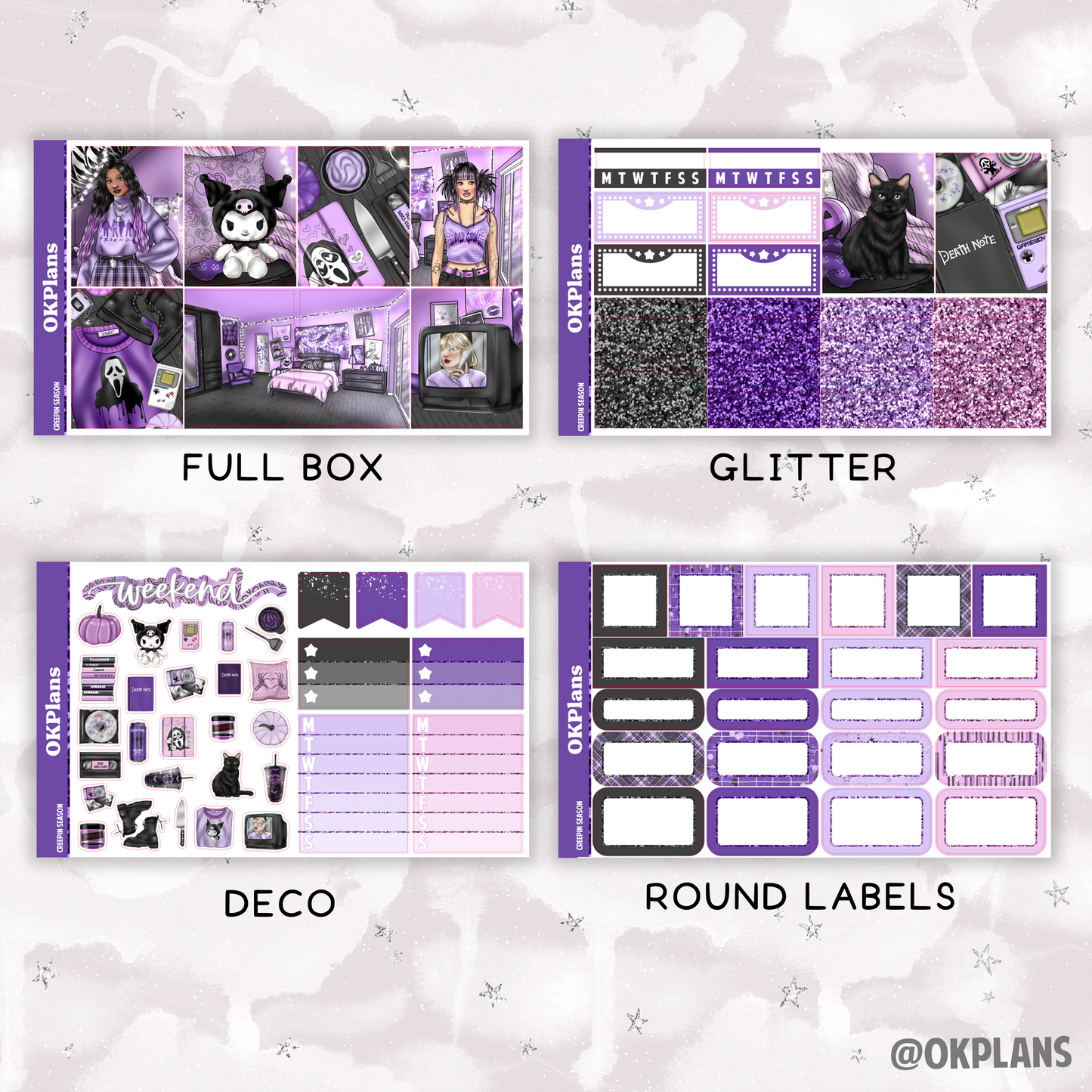 Creepin Season // Printable // Weekly Kit