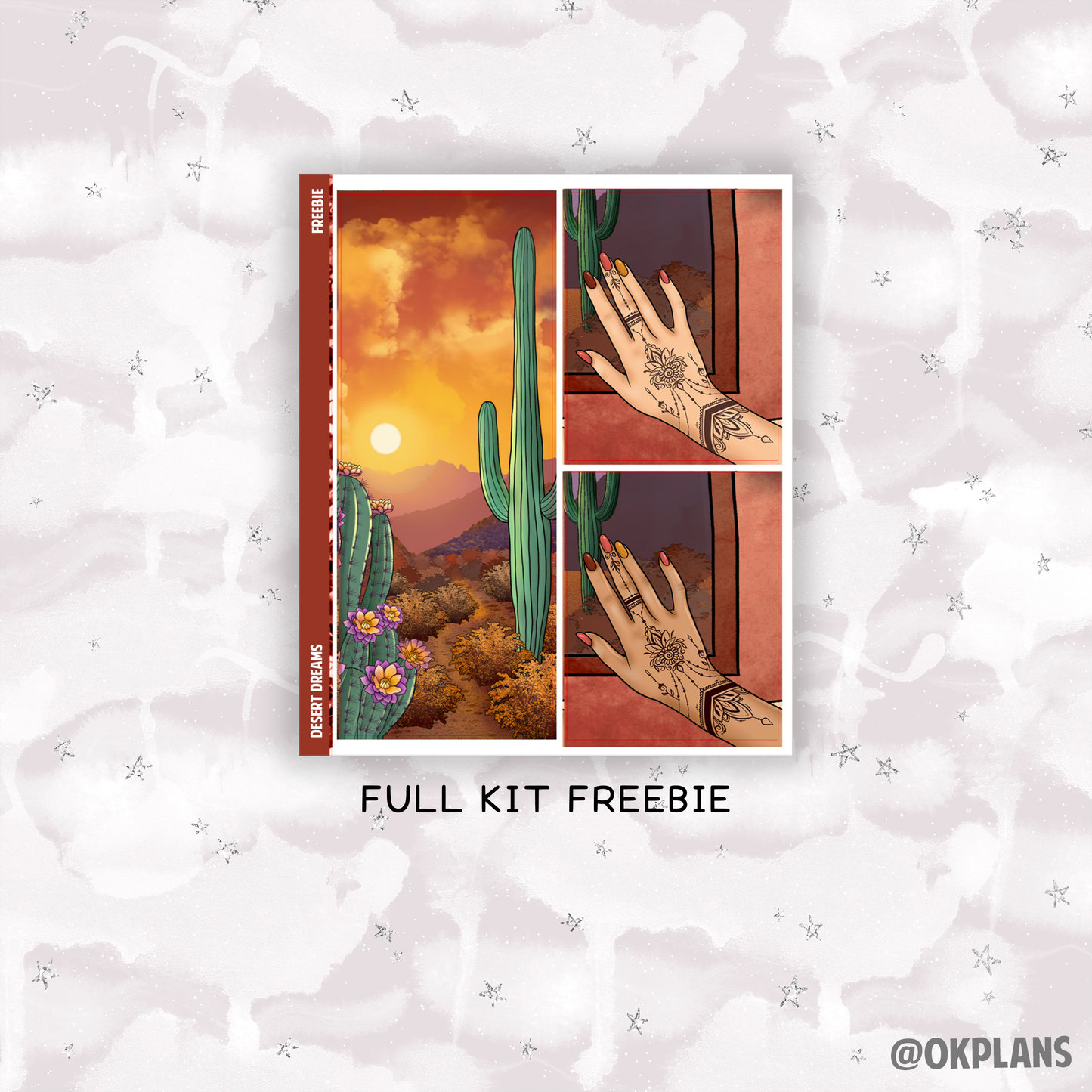 Desert Dreams // Printable // Weekly Kit