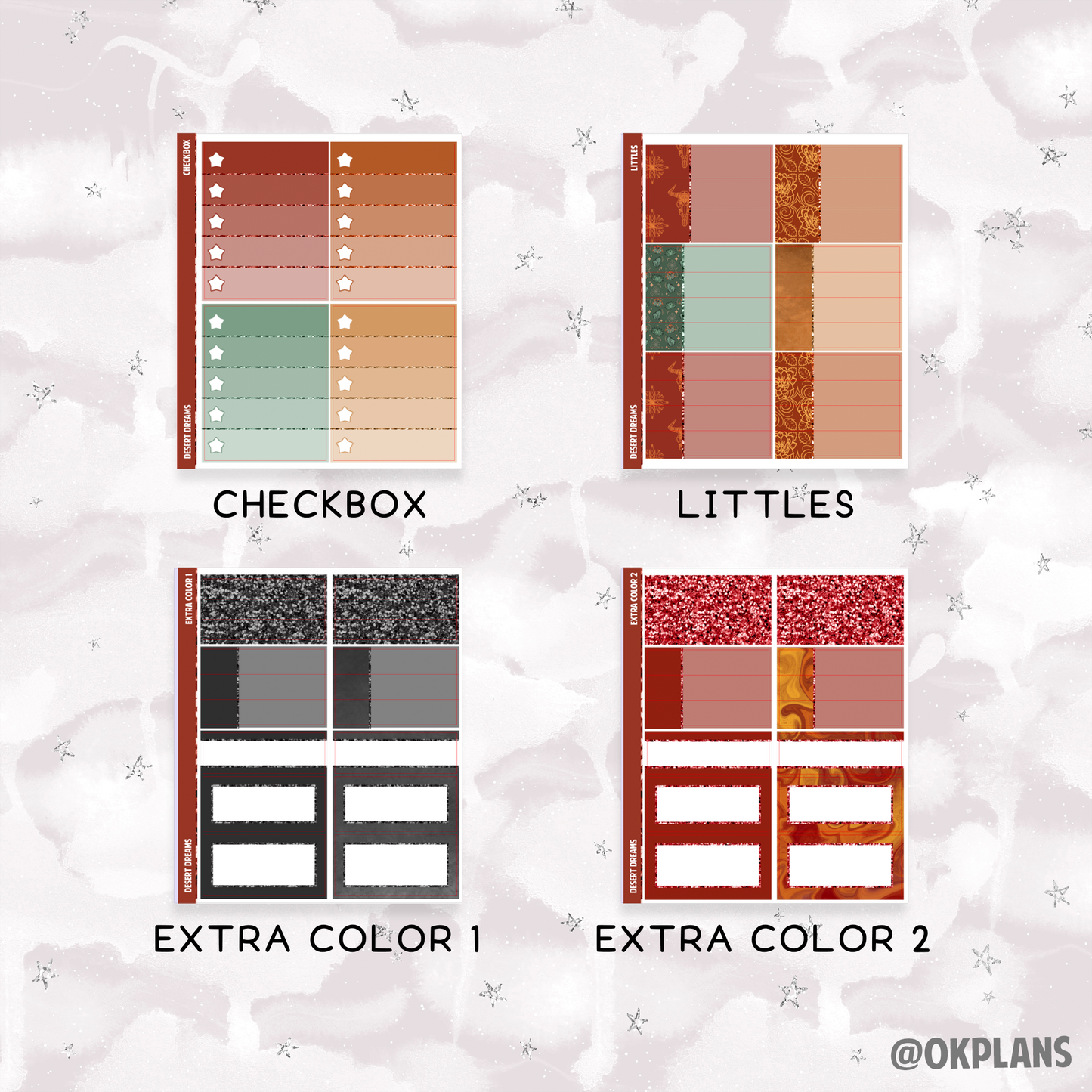 Desert Dreams // Printable // Weekly Kit