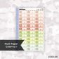 Flight Tracker // Printable // Multicolor Functional
