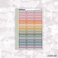 Half Hour Dash Labels //  Multicolor Functional