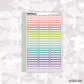 Half Hour Dash Labels //  Multicolor Functional