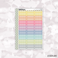 Half Hour Dash Labels //  Multicolor Functional