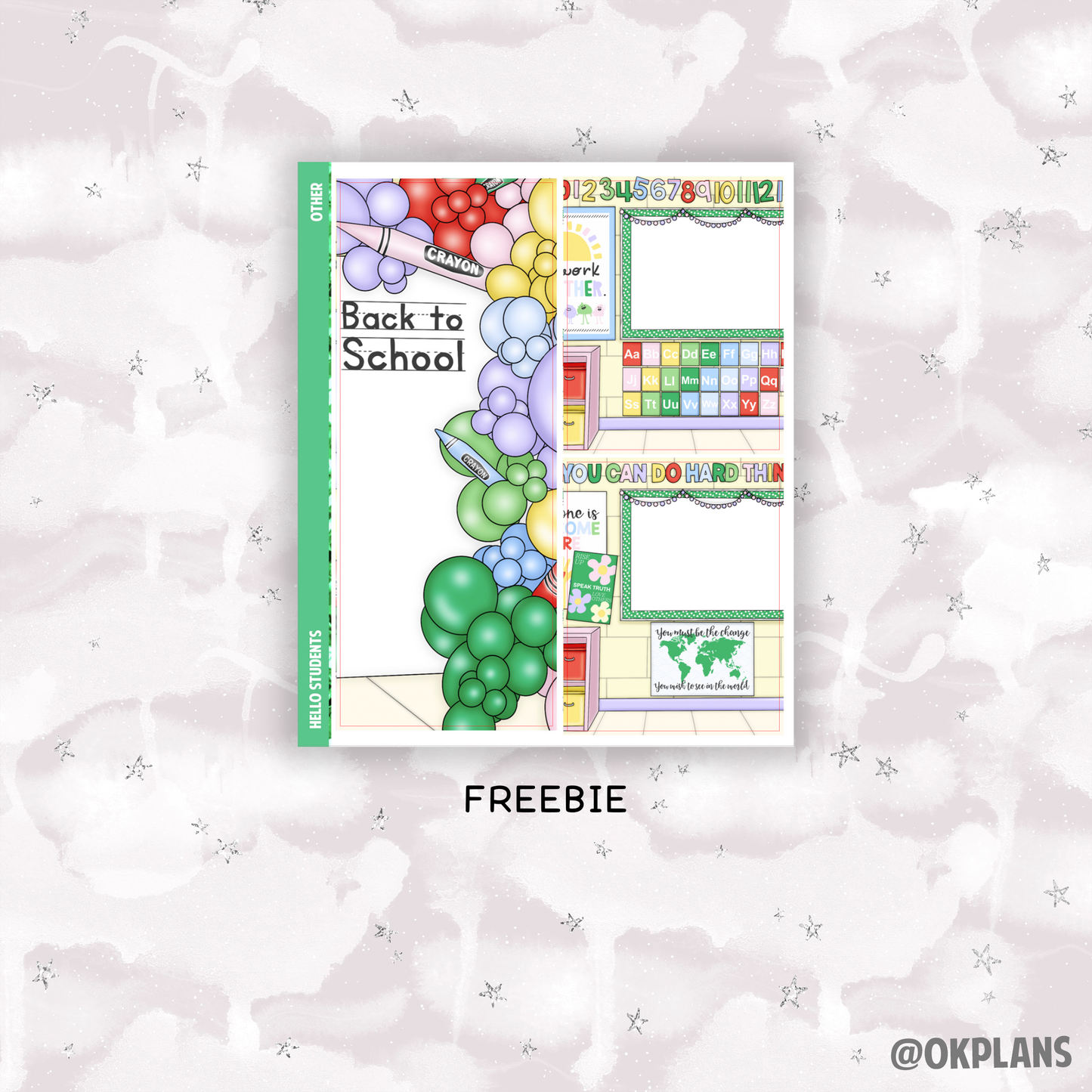 Hello Students // Printable // Weekly Kit