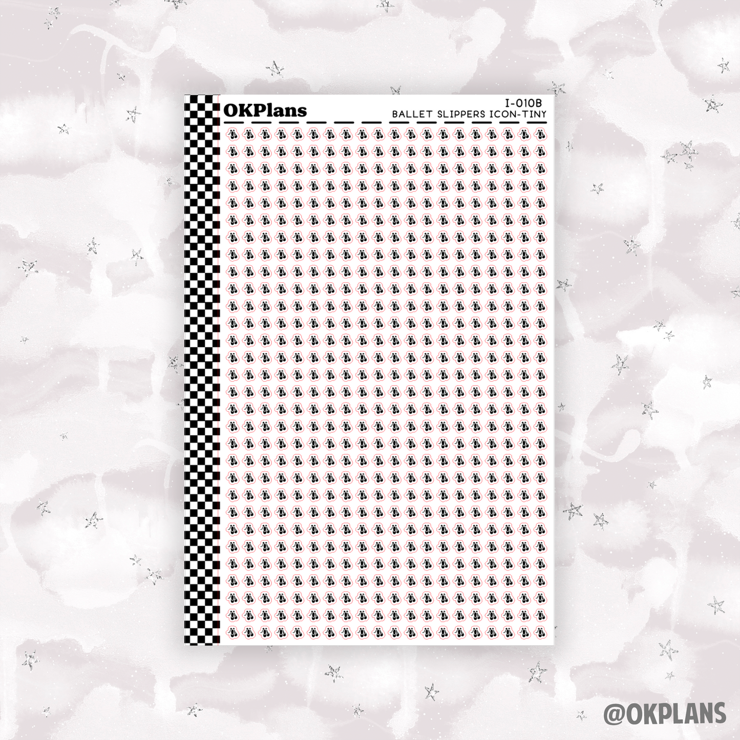 Ballet Slippers // I-010 // Functional Icons