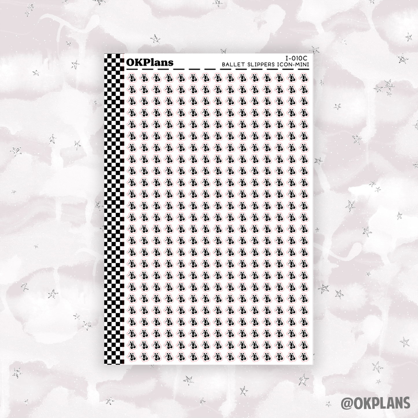 Ballet Slippers // I-010 // Functional Icons