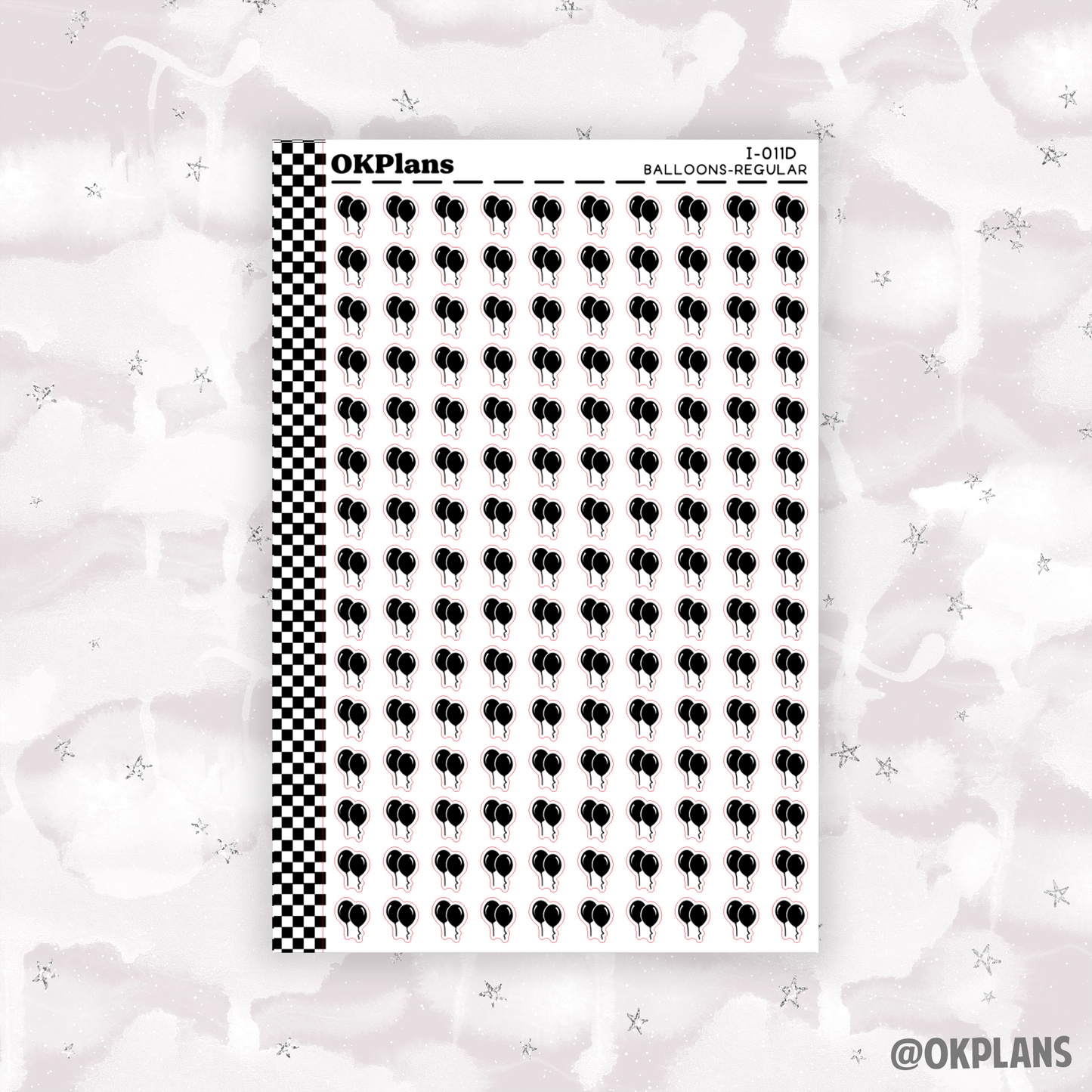 Balloons // Printable // I-011 // Icons