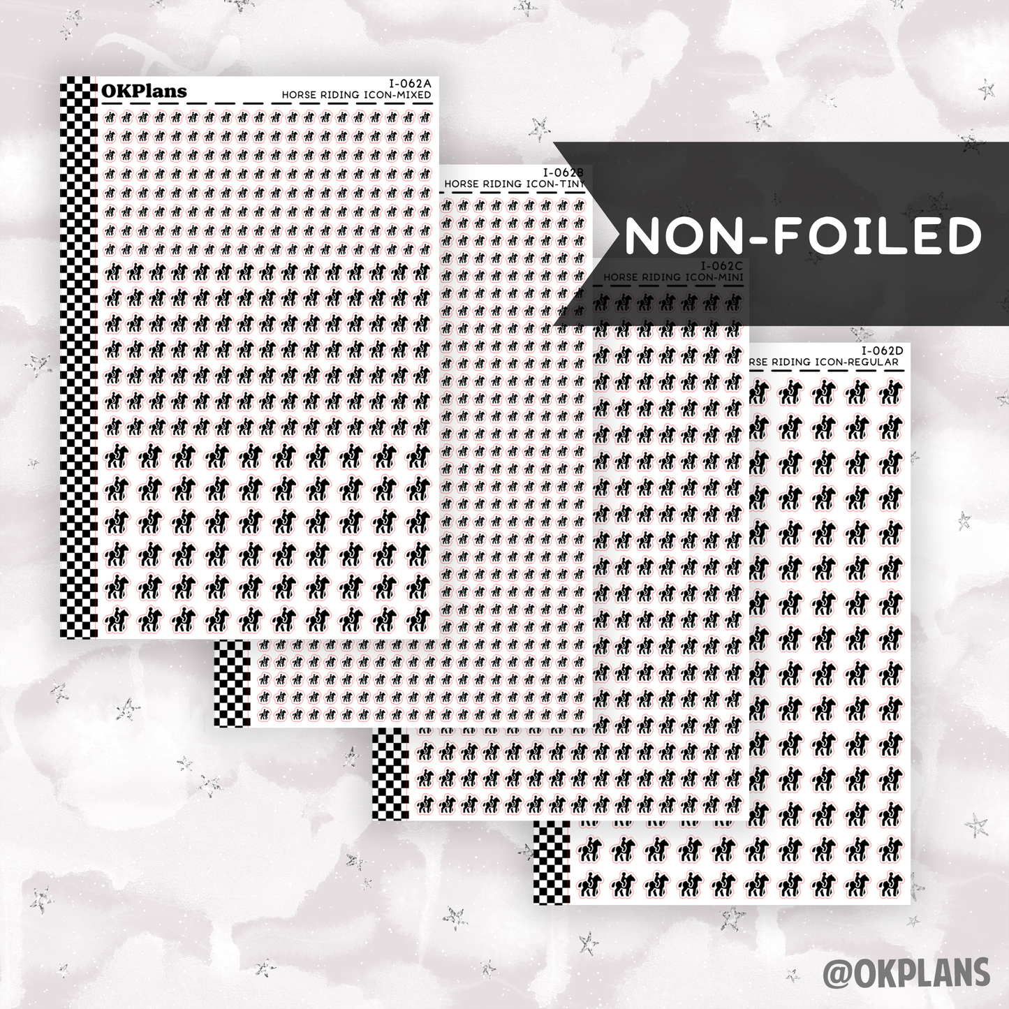 Horse Riding // I-062 // Functional Icons