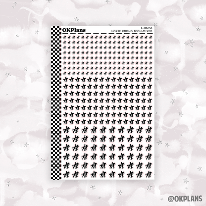 Horse Riding // I-062 // Functional Icons