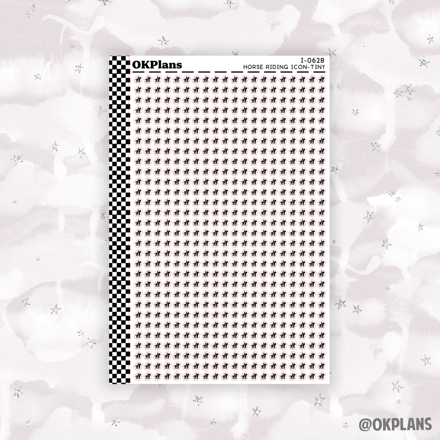 Horse Riding // I-062 // Functional Icons