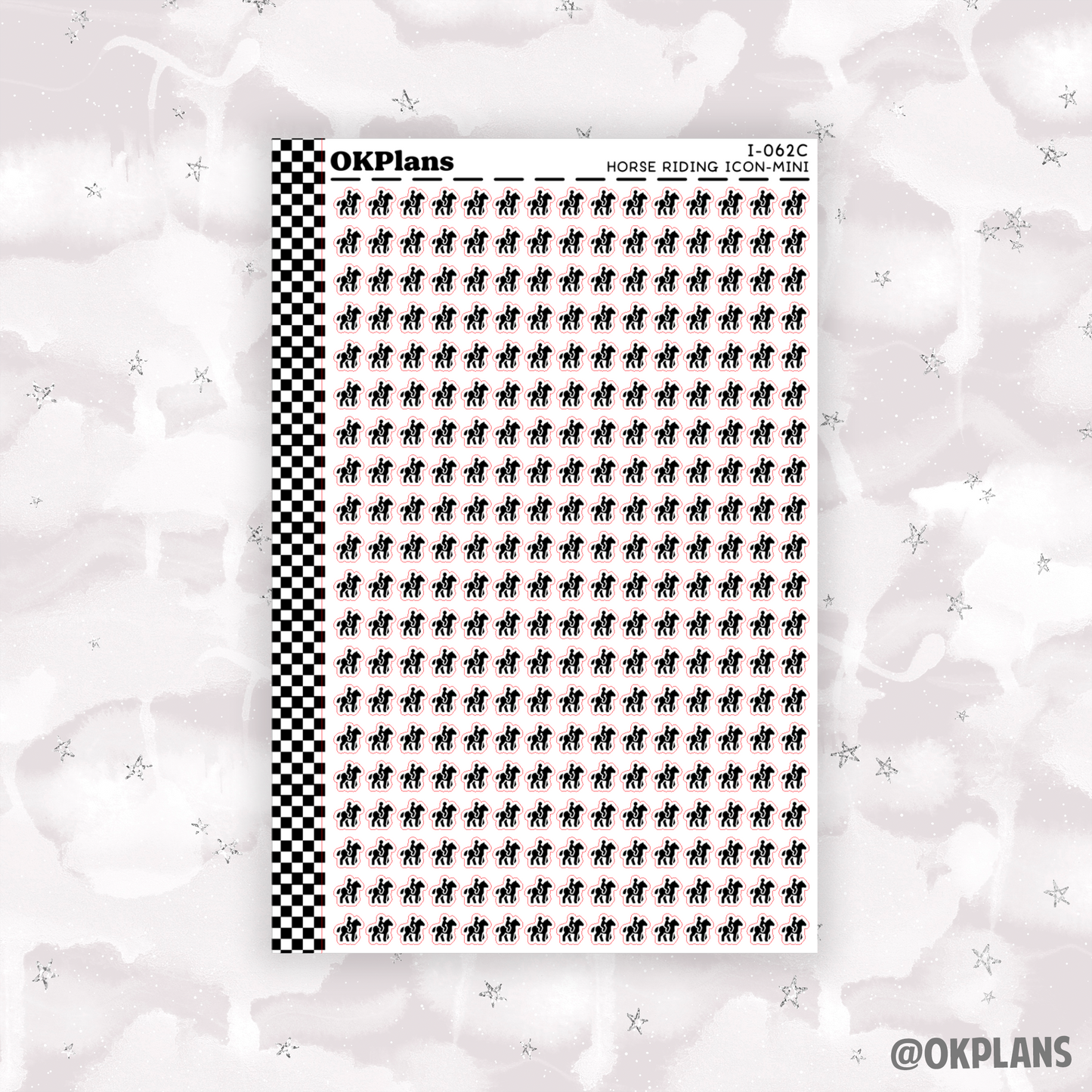 Horse Riding // I-062 // Functional Icons