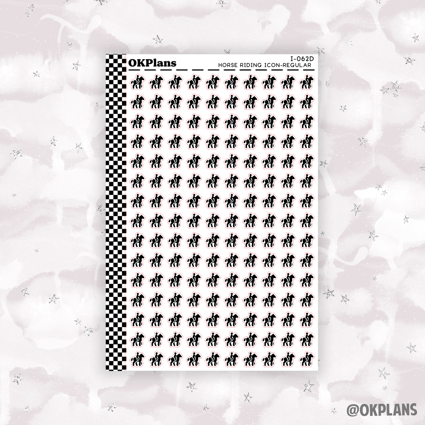 Horse Riding // I-062 // Functional Icons