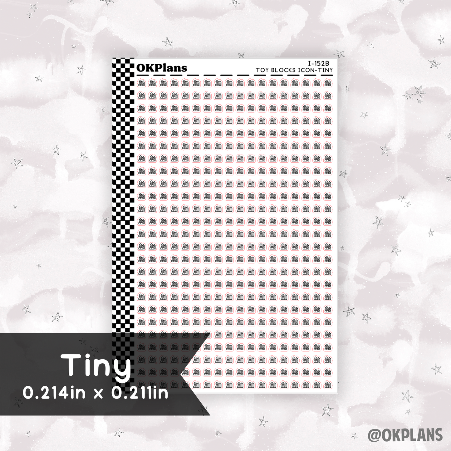 Toy Blocks // Printable // I-152 // Icons