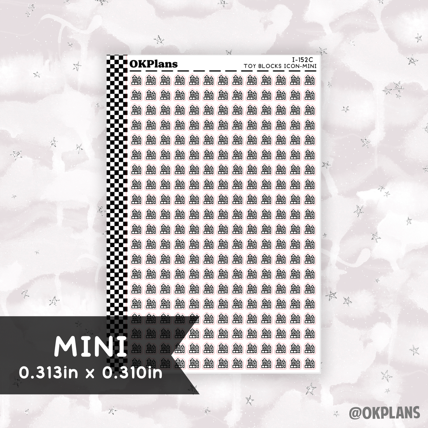 Toy Blocks // Printable // I-152 // Icons
