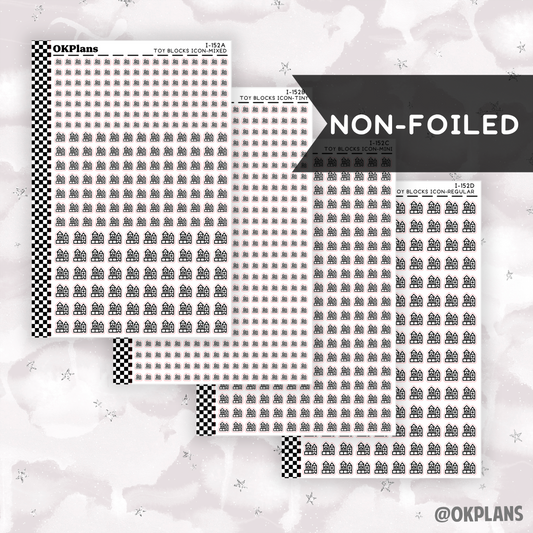 Toy Blocks // I-152 // Functional Icons