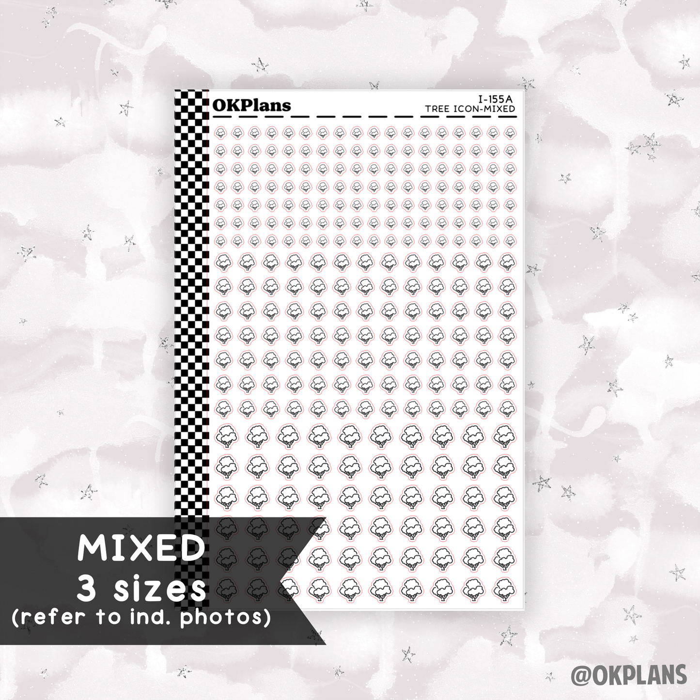 Tree // Printable // I-155 // Icons