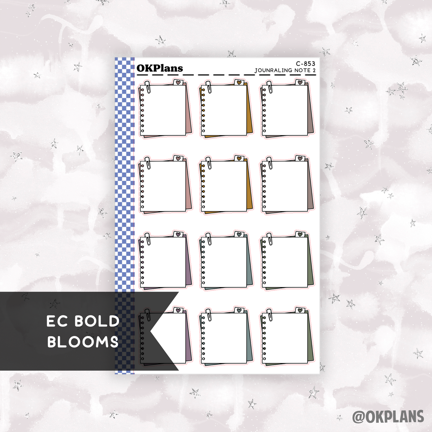 Journaling Note 2 // Printable // Multicolor Functional