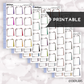 Journaling Note 2 // Printable // Multicolor Functional