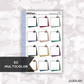 Journaling Note 3 // Printable // Multicolor Functional