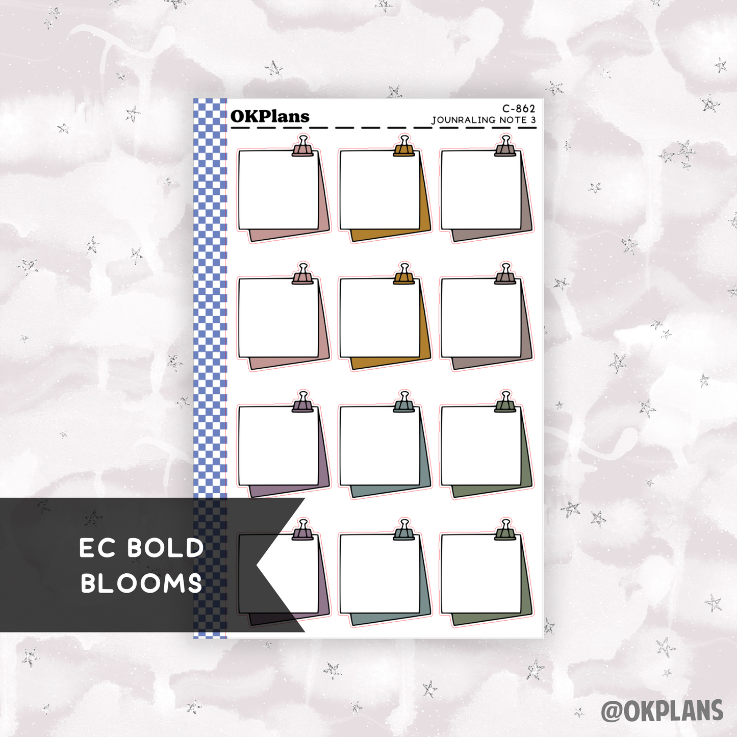 Journaling Note 3 // Printable // Multicolor Functional