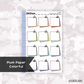 Journaling Note 3 // Printable // Multicolor Functional