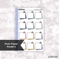 Journaling Note 3 // Printable // Multicolor Functional