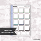 Journaling Note 4 // Printable // Multicolor Functional