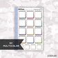 Journaling Note 4 // Printable // Multicolor Functional