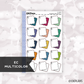 Journaling Note 5 // Printable // Multicolor Functional