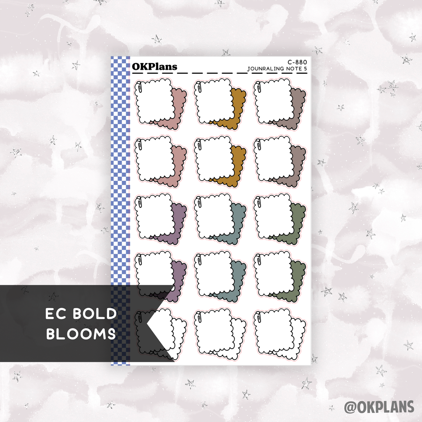 Journaling Note 5 // Printable // Multicolor Functional