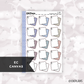 Journaling Note 5 // Printable // Multicolor Functional