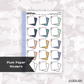 Journaling Note 5 // Printable // Multicolor Functional